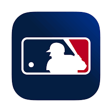 Major League Baseball app with MLB logo